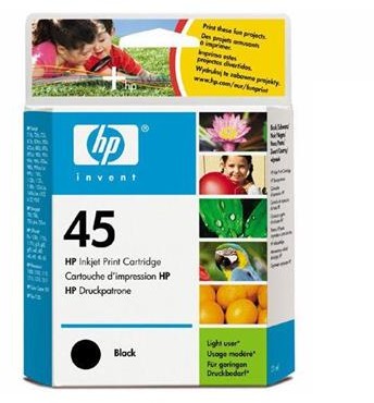 HP Tusz  45 do Deskjet 980/1000/1100/1120/1280/1600 | 930 str | black MEHPTKKO0010