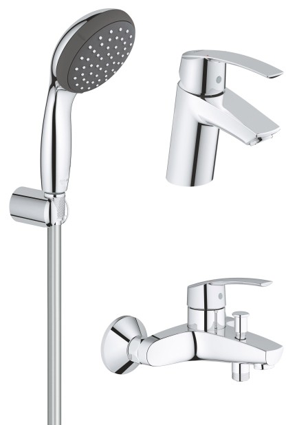 Grohe Zestaw wannowy Start New chrom 120759