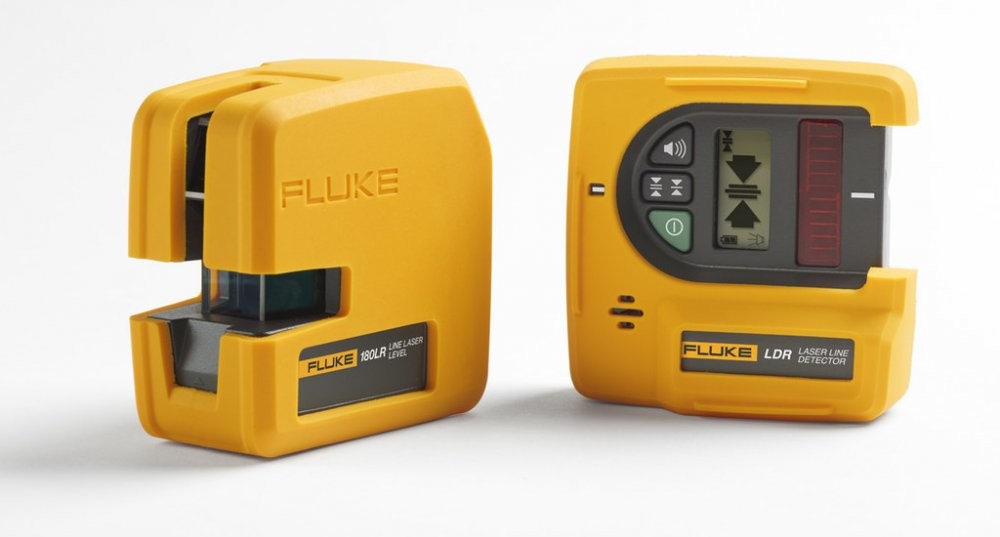 FLUKE Zestaw FLUKE 180 LR SYSTEM z odbiornikiem LDR Czerwona wiązka ()