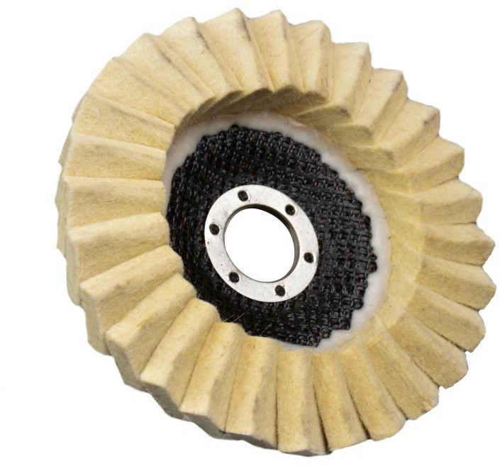 Geko Lamelka Tarcza Filcowa Polerska 125MM Filc