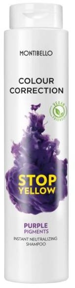 Montibello Colour Correction Stop Yellow Shampoo 300ml 104602-uniw