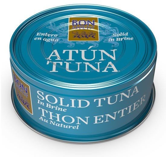 Bon appetit Stek z tuńczyka w sosie własnym w puszce 160g Bon Appetit 683-uniw