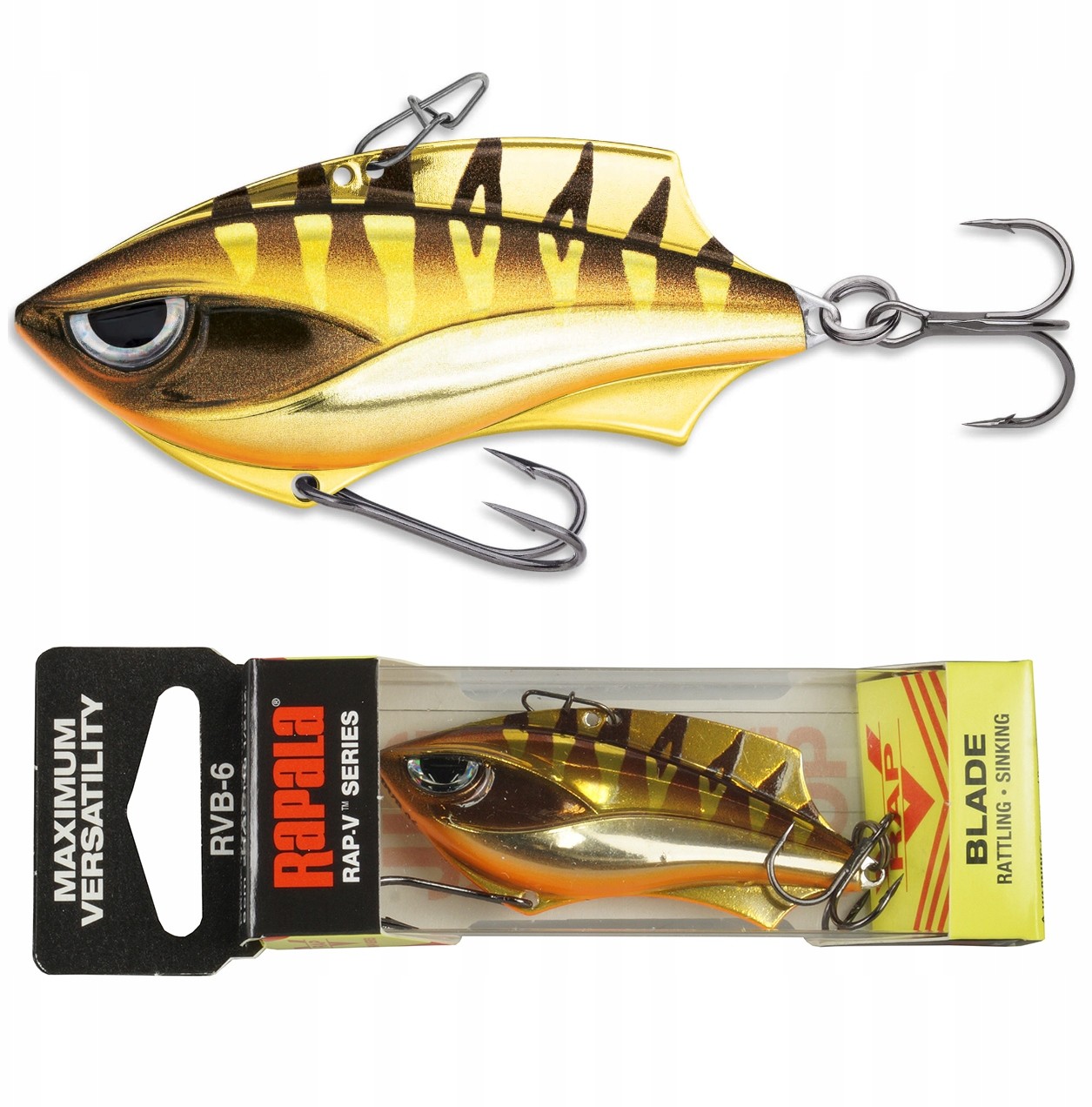 Rapala Wobler Rap-v Blade Tonący 6 cm 14 g