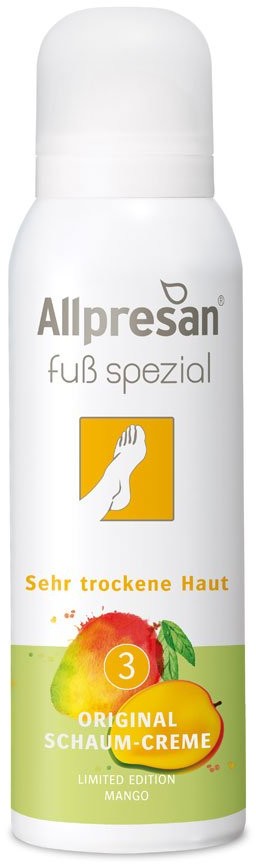 Allpresan Krem w piance do stóp o zapachu mango Pedicare 3, 125 ml 1011247