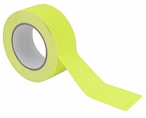 ACCESSORY ACCESSORY Taśma Gaffa 50mm x 25m neonowy żółty aktywny uv 30005471
