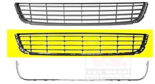 VAN WEZEL 5863599 kratka wentylacyjna, zderzak 5863599
