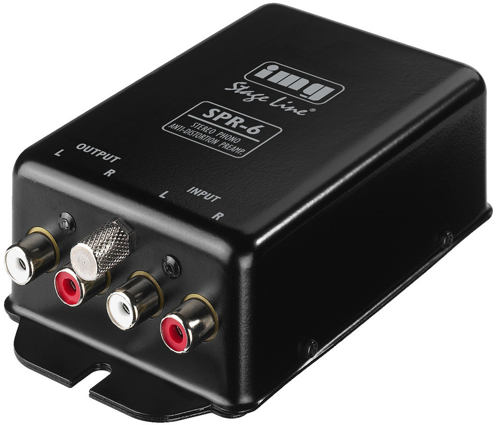 IMG Stage Line STAGELINE SPR-6 Przedwzmacniacz gramofonowy stereo 53777