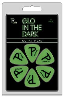 Perri's Leathers Perri's Leathers Ltd. Guitar Picks (LP-GLO1) LP-GLO1