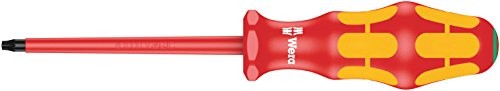 Wera 167 i izolowany VDE śrubokręt Torx, TX 25 X 100 MM, 1 sztuki, 05006176001 05006176001