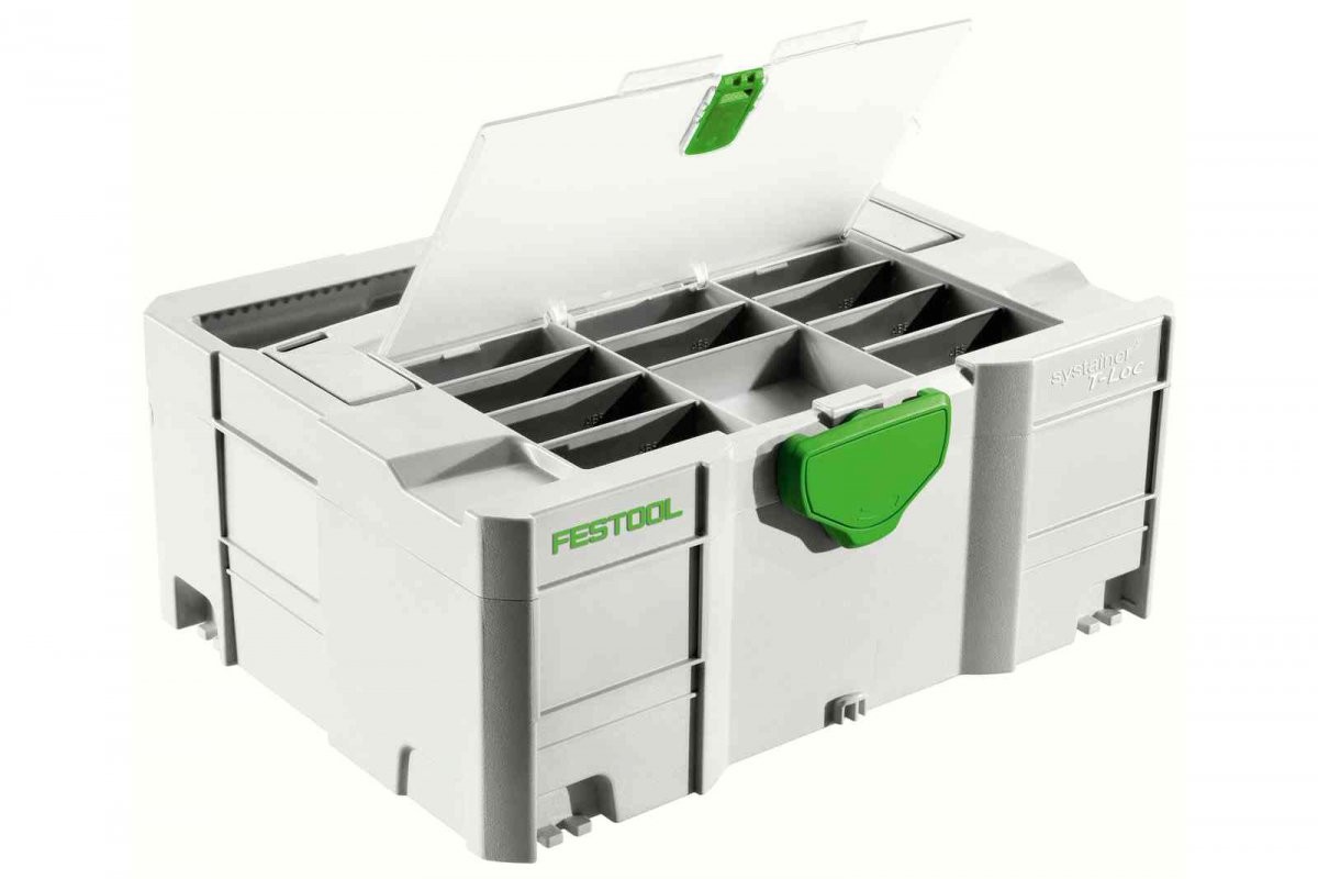 Festool SYS 2 TL-DF - Systainer z przegródkami w pokrywie 497852