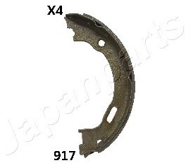 JAPANPARTS Zesatw szczęk hamulcowych, hamulec postojowy GF-917AF