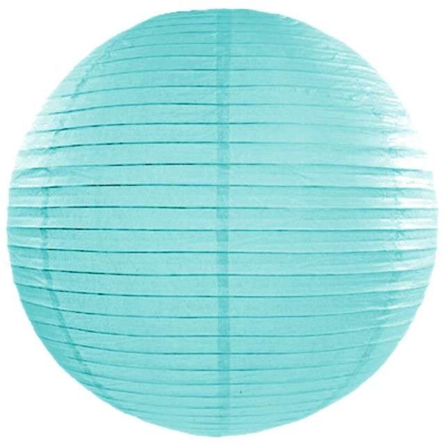PartyDeco Lampion papierowy, tiffany blue, 35 cm LAP35-011T