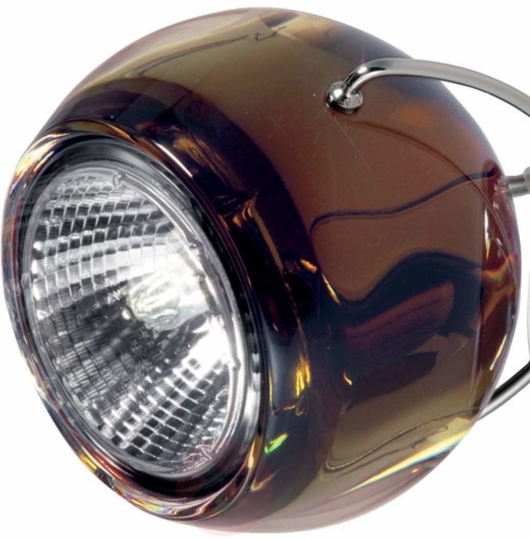 Fabbian designerska lampa wisząca BELUGA COLOUR miedź