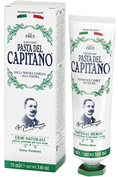 Del Capitano pasta do zębów ziołowa, 75 ml