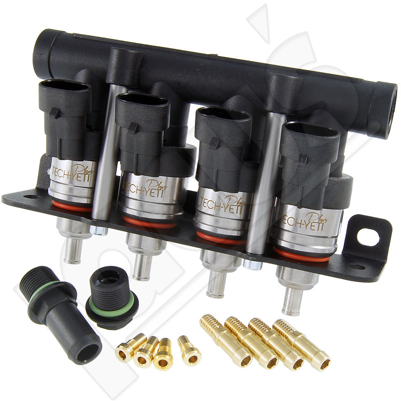 LPGTECH Listwa wtryskowa TECH-YETI Plus 4 cyl.