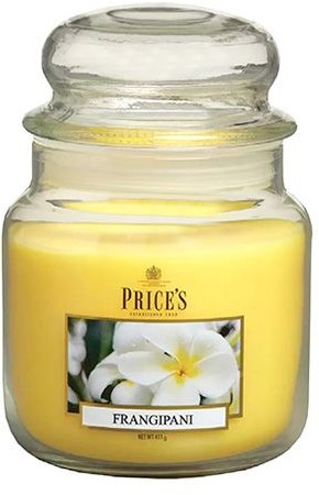 Price's Candles Prices Candles Świeca w szklanym słoju Plumeria 411 g