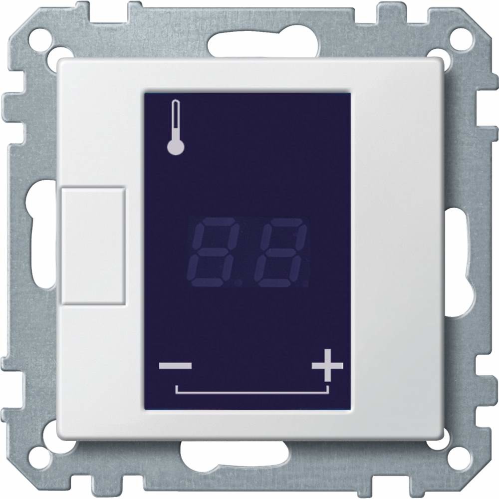 SCHNEIDER Merten-Mechanizm-regulatora-temperatury-z-wyświetlaczem-LCD-230V-AC-16A MTN5775-0000