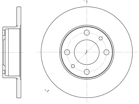 Roadhouse Tarcza hamulcowa 6030.00