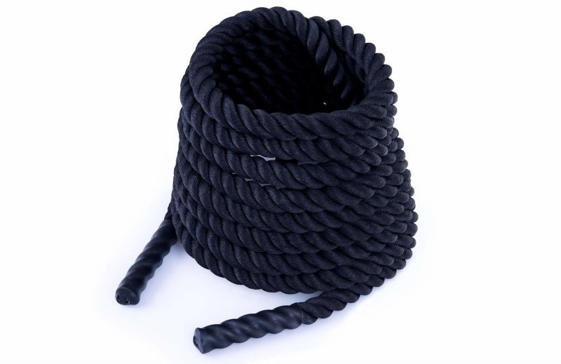 DBX Bushido Lina Treningowa - Power Rope  Battle Rope Polyester- Nylon 40mm 15M POWER-ROPE-C15