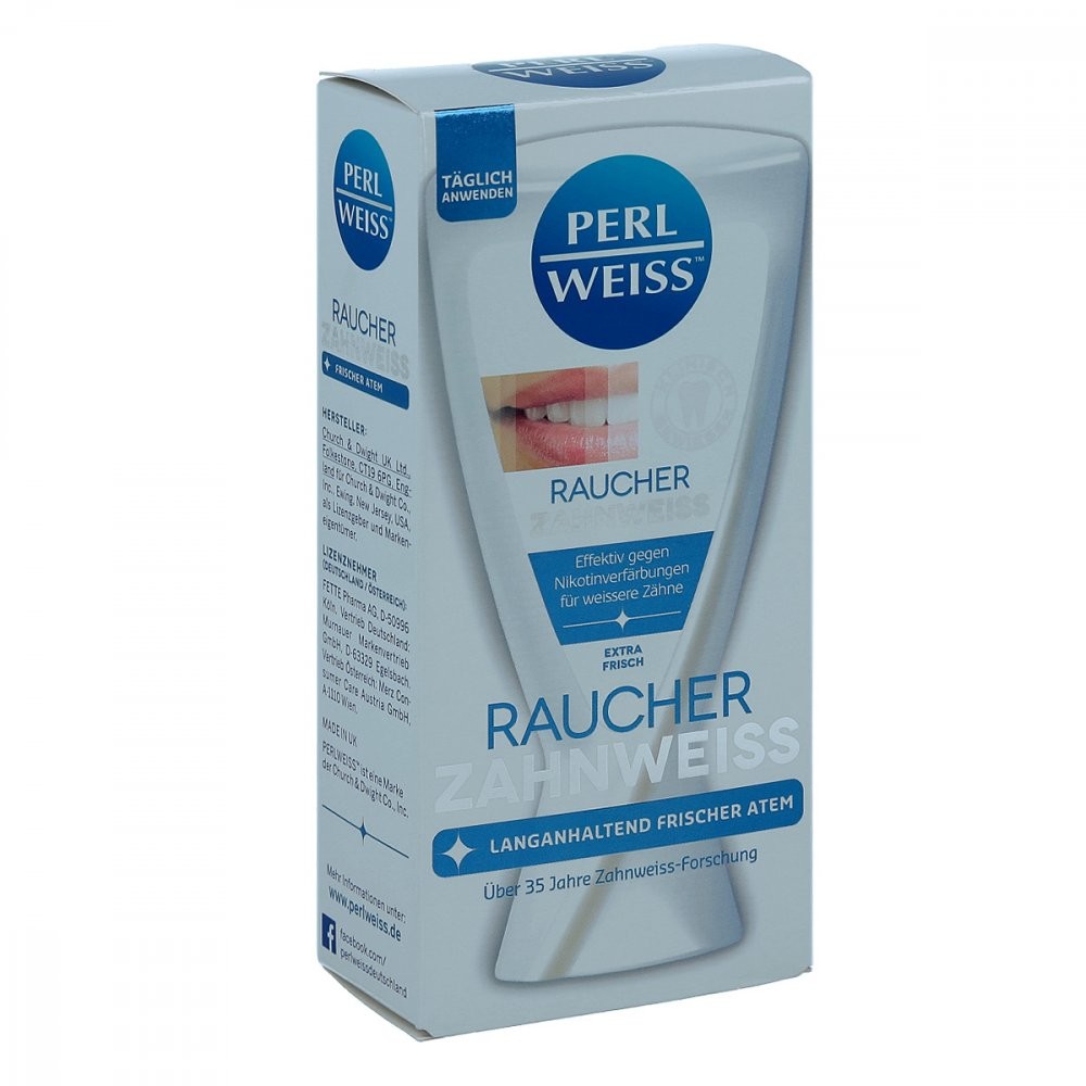 Fette Pharma AG Perlweiss Raucher Zahnweiss 50 ml