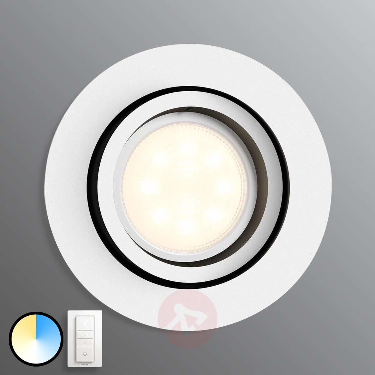 PHILIPS HUE OCZKO WPUSZCZANE LED HUE MILLISKIN + PRZYCIEMNIACZ 50411/31/P7 PHILIPS 50411/31/P7