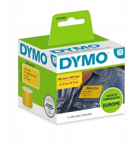 Dymo Etykiety Lw żółta 54x101mm 2133400 99014
