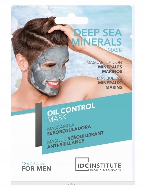 Maska Peel- Off Z Minerałmi Dla Mężczyzny Sebum