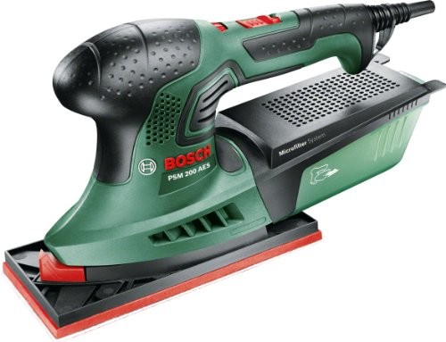 Bosch Home and Garden PSM 200 AES  szlifierka uniwersalna, czarny, zielony, czerwony 06033B6000