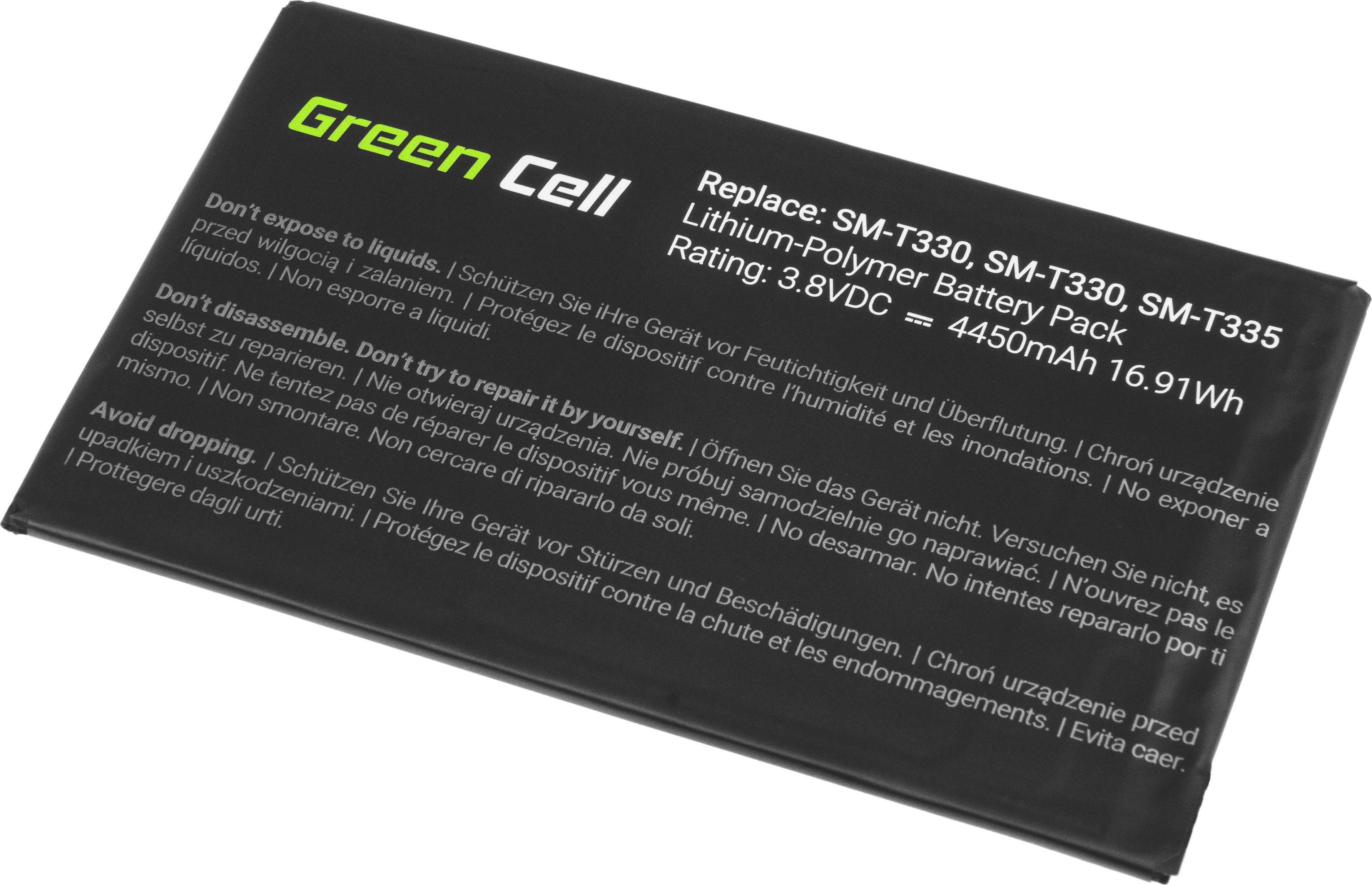Samsung Green Cell Green Cell Bateria Green Cell EB-BT330FBE do Galaxy Tab 4 8.0 T330 T331 T335