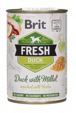 Brit FRESH DUCK WITH MILLET 400 G