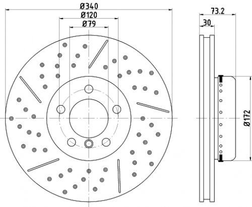 Textar textar 92265025 tarcza hamulcowa 92265025