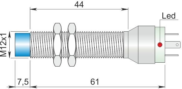 ORNO indukcyjny 12 mm SI12-AE4 NC K I12000009