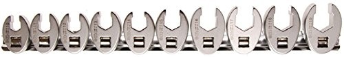 BGS jaskier-komplet kluczy 10 MM, 3/8 cala, 10  19 MM, 10-częściowy, 1756