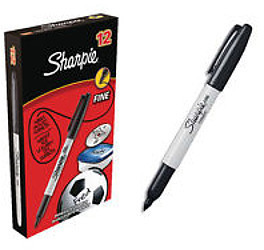 Paper Mate Sharpie marker RT czarny S0810840