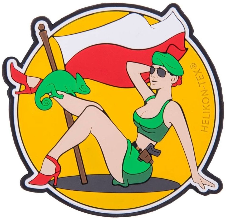 Helikon Naszywka Polish Girl PVC Yellow (OD-PGL-RB-26) OD-PGL-RB-26
