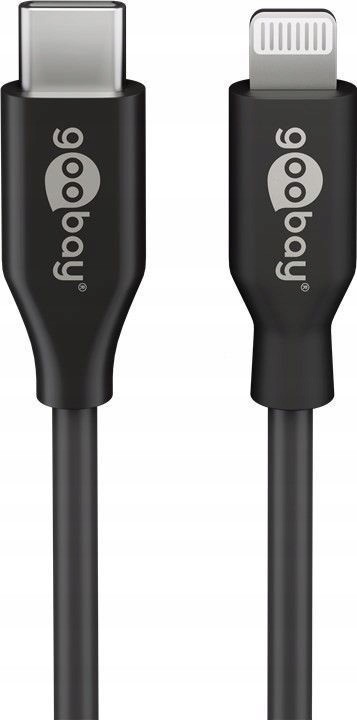 Apple Kabel Usb-c - Lightning Goobay Czarny 2m