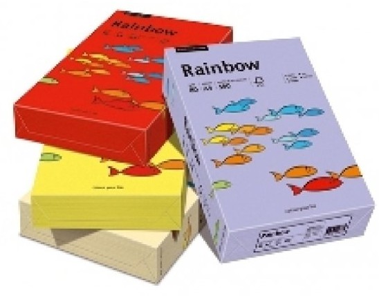 Rainbow Papier ksero A4 160g nr 22 jasno-pomarańczowy PA.290.133/4
