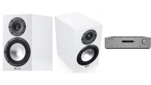 Cambridge Audio AXR100 + CANTON GLE426.2 białe