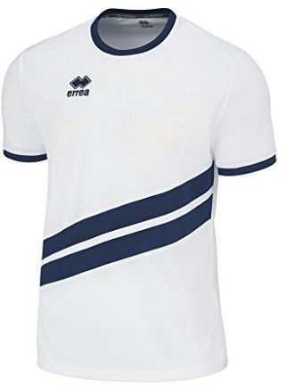 Errea Errea Jaro MC Ad, t-shirt dla mężczyzn M biały niebieski Fm450C