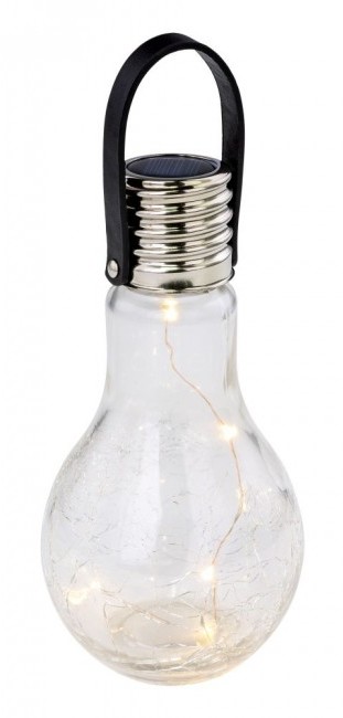 Globo Lighting SORA Lampa solarna LED Przezroczysty 1-punktowy Wesoły śmieszny Obszar zewnętrzny SORA