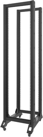 Lanberg Szafa open rack 19 42U 600x800mm czarna OR01-6842-B