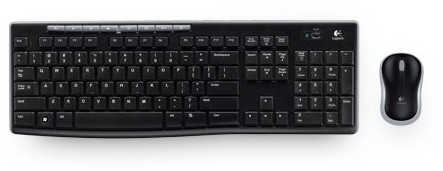 Logitech MK270 RF Czarny (920-004524)