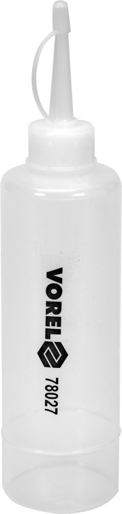 Vorel ZESTAW DO PRECYZYJNEGO NAKŁANIA KLEJU SKŁAD POJEMNIK ELASTYCZNY OK 250 ML KOŃCÓWKA WAŁEK SZER 60 MM KOŃCÓWKA PŁASKA SZER 78027 VOREL 78027