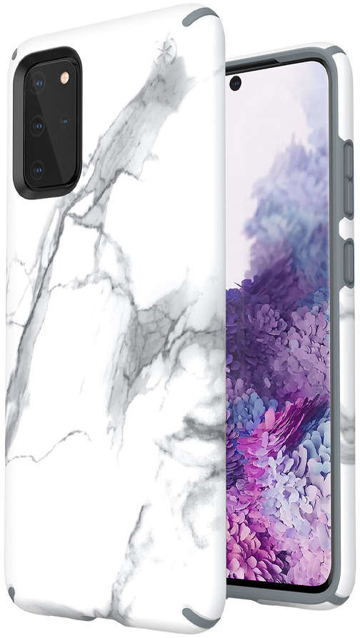 Speck Etui obudowa Presidio Inked do Samsung Galaxy S20 Plus Marble Matte Grey 10813X23