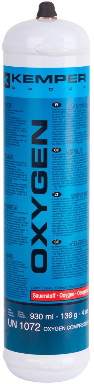 Kemper Pojemnik z tlenem 571-Oxygen 930 ml
