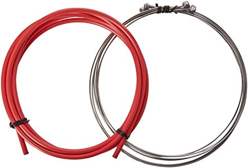 CLARKS Complete f & R Brake Cable Kit Various Colours Red 8012-Red