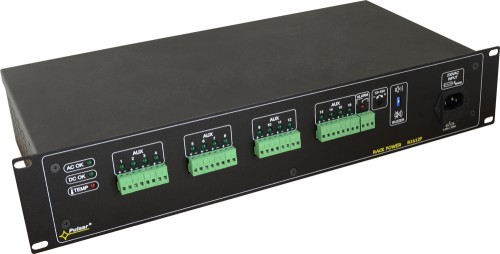 PULSAR R 12V/16x1,5A/PTC zasilacz RACK do 16 kamer HD (PL_R1612P)