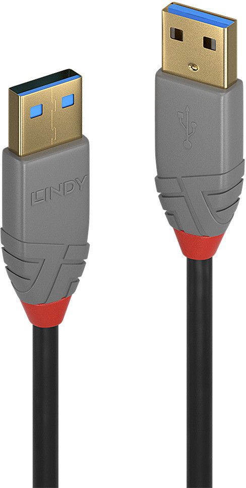 Lindy 36754 Kabel USB 3.0 typ A Anthra Line 5m LY-36754