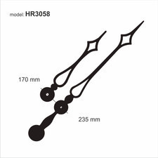 Atrix Super długie wskazówki zegarowe #18