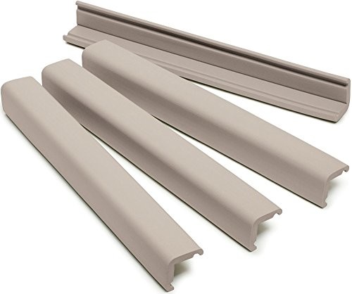 Prince Lionheart 0098  4 Jumbo zabezpieczenie krawędzi  jasnoszary 0098